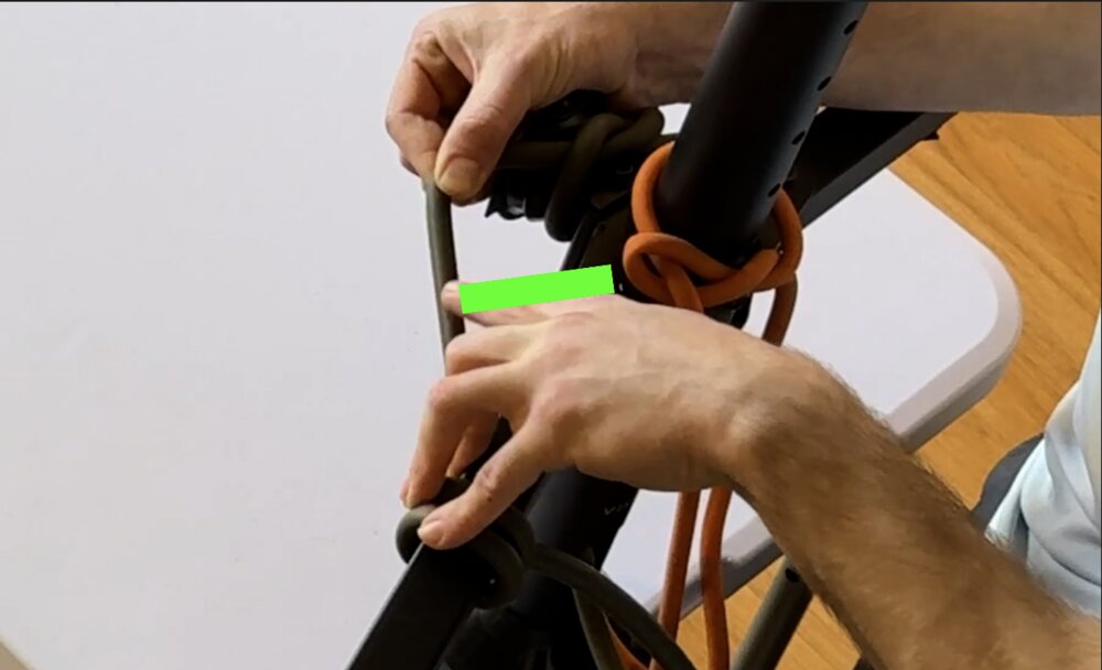 Longer internal moment arm — line of pull pushed further from the joint center